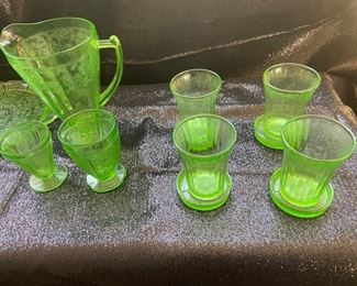 Depression glass 