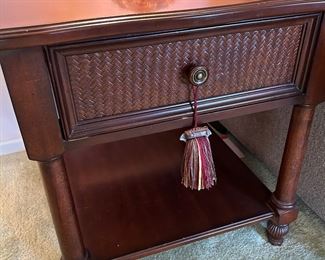 #5 Lane side table with drawer and shelf 28x24x24 $25.00