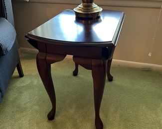 #7 Cherry drop side table 17-31x26x24 $25.00