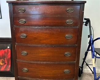 #11 Antique chest of drawers 34x19x45.5 as is $80.00