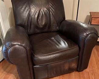 #21 Leather recliner $40.00
