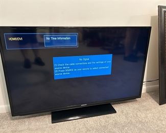 #31 Samsung tv 46" no remote $25.00