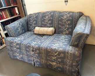 #34 Allan White Co. upholstered loveseat $20.00
