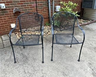 #37 Patio chairs set of 2 $40.00