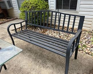 #38 Metal Bench 4' $50.00