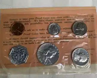 Philadelphia mint uncirculated proofs - 1961