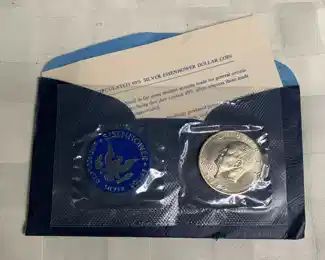 1972 Uncirculated Eisenhower dollar