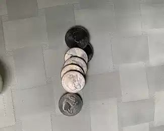 Buffalo nickels; Lincoln nickels