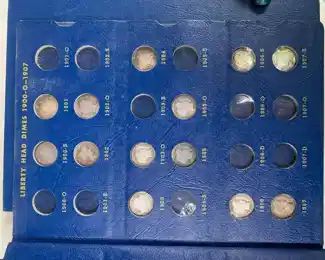 Liberty head dimes 1900(O) - 1907