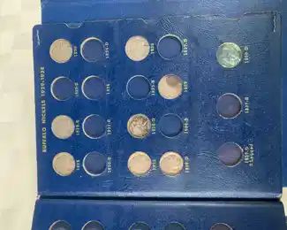 Buffalo head nickels 1929-1938