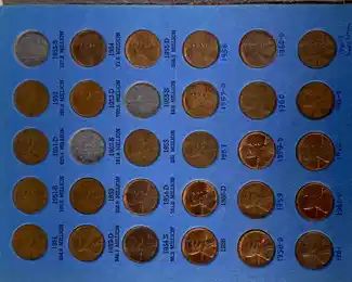 Lincoln pennies 1951-1962(D)