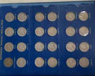 Jefferson Nickels 1945(S)-53