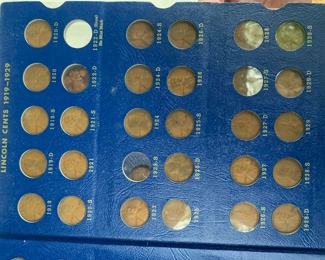 Lincoln cents - 1919-1929