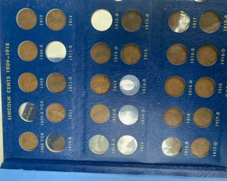 Lincoln cents - 1909-1918