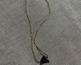 Shark tooth necklace