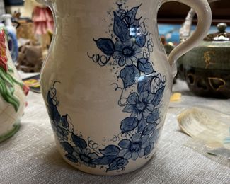 Pitcher by master potter E.J. Humphries 