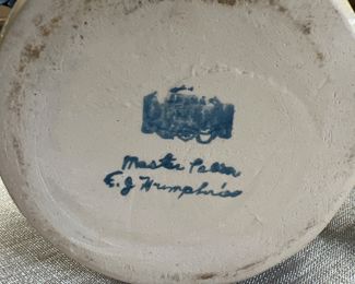 Master potter E.J. Humphries pitcher