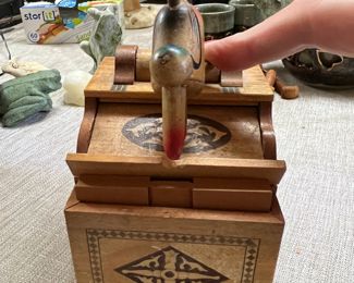 1940s vintage bird cigarette grabber; mechanics work beautifully