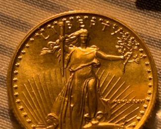 1986 $10 US gold coin