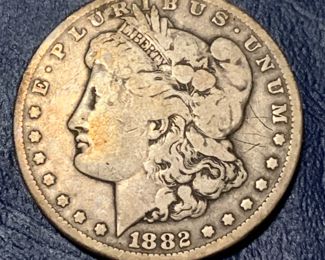1882 Morgan dollar - Carson City