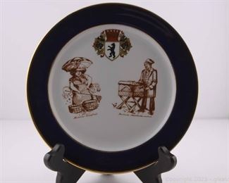 Gorgeous ECHT Kobalt Berlin Plate