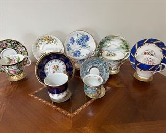 Teacup collection - Royal Albert, Paragon, Bohemia Czech…