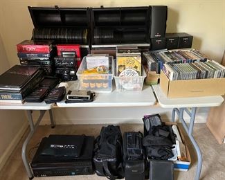 DVD’s, CD’s, cameras, games…