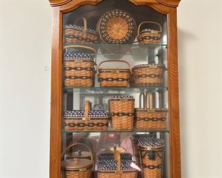Longaberger Collectors Club JW COMPLETE 12 MINIATURE BASKET SET