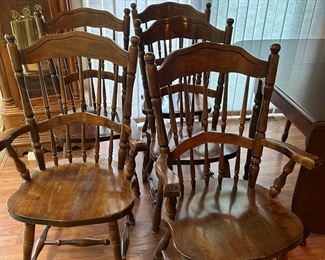 Set of 6 chairs (one chair not in photo)