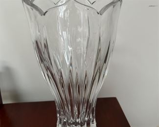 Gorham Crystal Lotus Vase