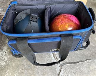 Bowling Balls and Bag