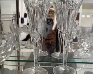 Waterford Millennium Love Crystal Champagne Flutes, Set of 2