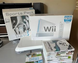 Wii Console Original BOX_Bundle Including games 