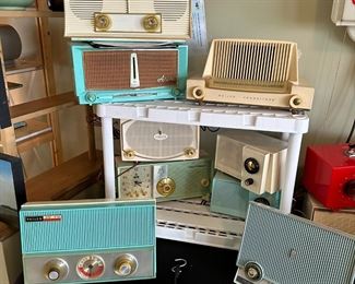 Large Collection of DOZENS of Retro and Mid-Century AM/FM Radios from the 1940s to 1970s