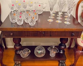 Beautiful Waterford stemware and more!