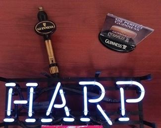 Neon HARP Sign