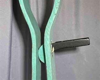 Circa 1910 Painted Industrial Tanner Device