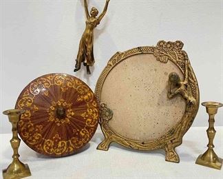 Interesting Vintage Brass Decor 