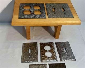 Mexican Tin Switch Plates, And Outlet Covers