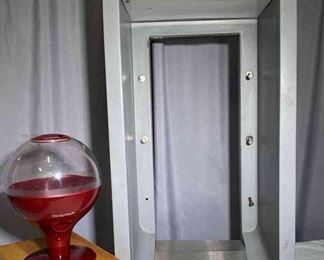 Retro Phone Booth And Candy Dispenser 