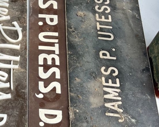 On the weekend of august 19 we had a sale on Carlton Blvd these signs were in the garage sadly one was sold and was not supposed to be. The daughters would like it returned if you happen to have it a full refund will be given plus a reward for the return. Thank you!!!