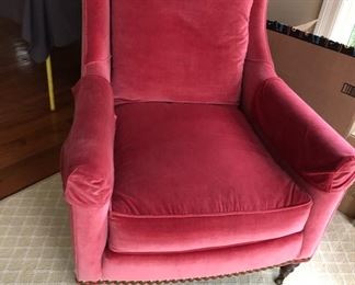 VELVET CLOTH CHAIR