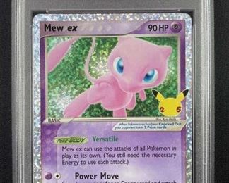Mew EX Holo Legend Maker Classic Coll. PSA 8