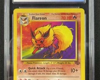 1999 Flareon CGC MINT 9 Pokemon Jungle #19
