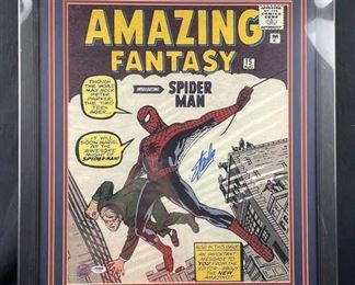 Stan Lee Autographed Poster, PSA/DNA Certified