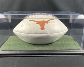 Earl Campbell Signed Longhorns Football