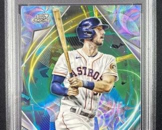 Kyle Tucker PSA 9 Cosmic Chrome Nucleus Ref.
