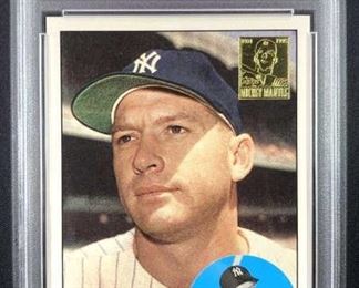 1996 Mickey Mantle Commemorative Topps PSA 7