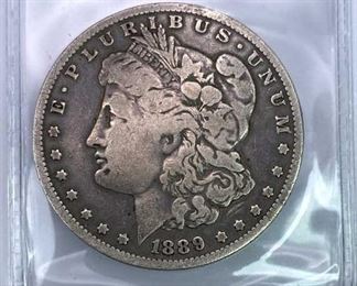 1889-O Morgan Silver Dollar, U.S. $1 Coin