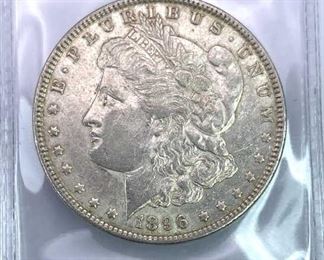 1896 Morgan Silver Dollar, U.S. $1 Coin